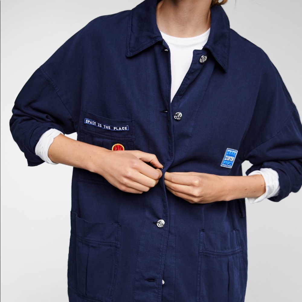 Zara Patch Jacket - image 2